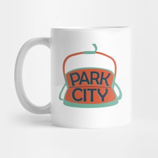 Park City Chairlift Graphic Mug